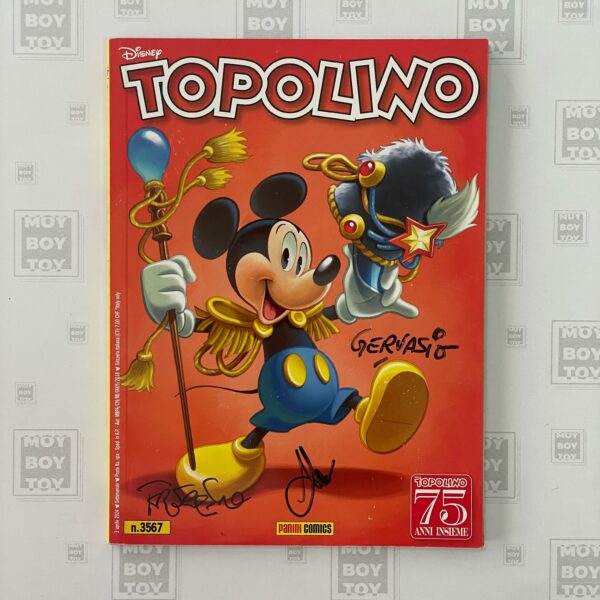 Topolino 3567 firmato da Marco Gervasio, Andrea Freccero e Alex Bertani