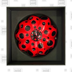 Yayoi Kusama Red Pumpkin Naoshima Limited 12.7x8.7