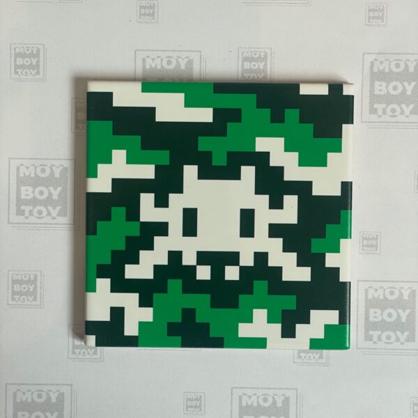 Space Invader - Invader Space Tile 2024 Green