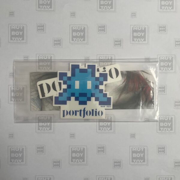 Space Invader + Enki Bilal - Sticker Pack Portfolio