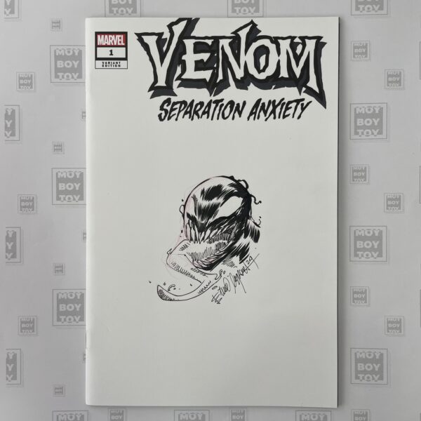 Venom Separation Anxiety 1 White cover con remarque Elena Casagrande