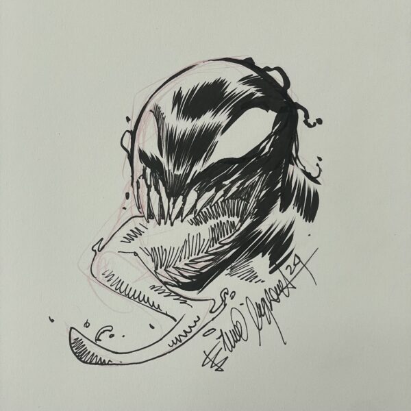 Venom Separation Anxiety 1 White cover con remarque Elena Casagrande