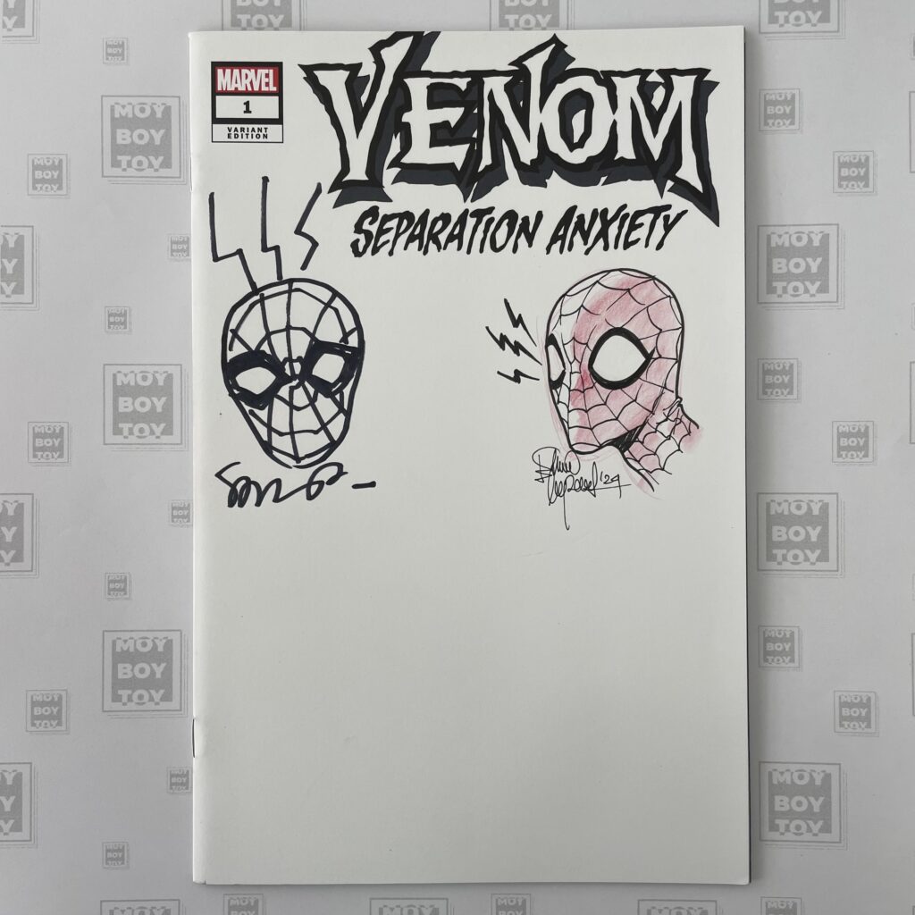 Venom Separation Anxiety 1 White cover con remarque Elena Casagrande e Sara Pichelli