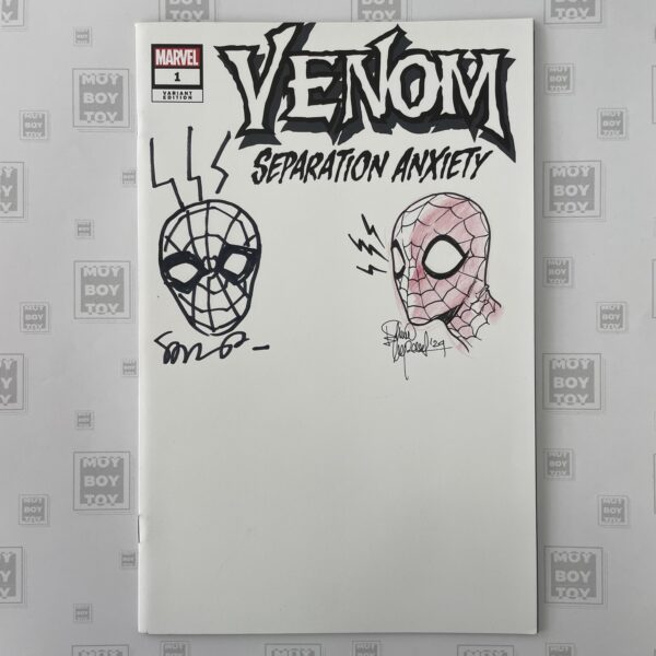 Venom Separation Anxiety 1 White cover con remarque Elena Casagrande e Sara Pichelli