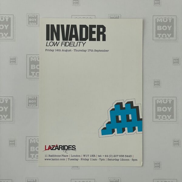 Space Invader - Low Fidelity Showcard