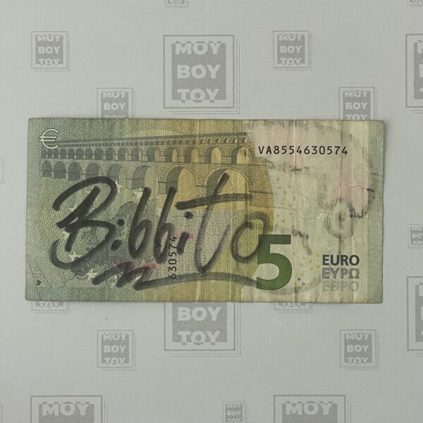 Pupo Bibbito - Markers su banconota da 5€