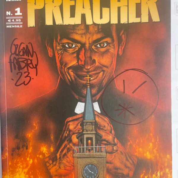 Preacher 1 firmato da Glenn Fabry