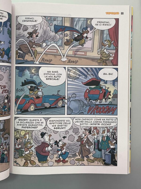 Marco Gervasio - Tavola originale Fantomius pubblicata su Topolino 3541