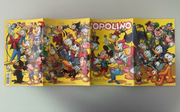 Marco Gervasio - Tavola originale Fantomius pubblicata su Topolino 3541